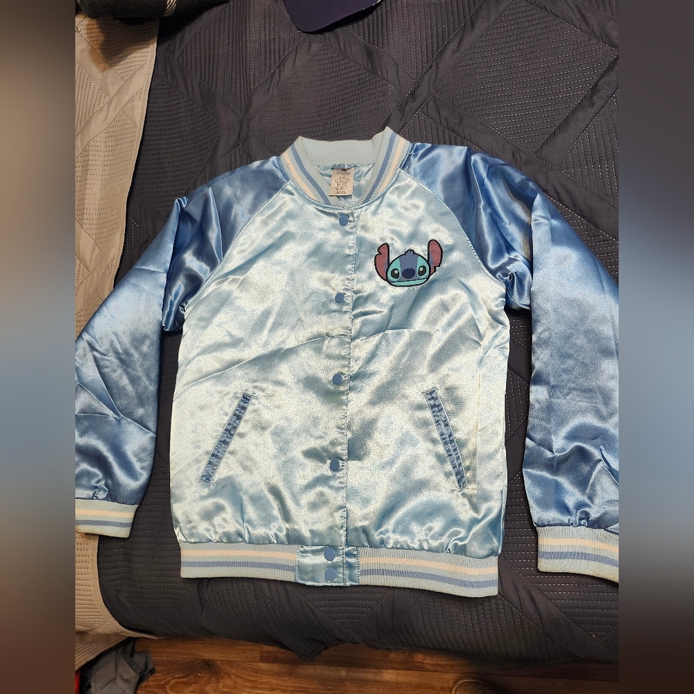 Disney Light Blue Satin Jacket - Picture 2 of 4